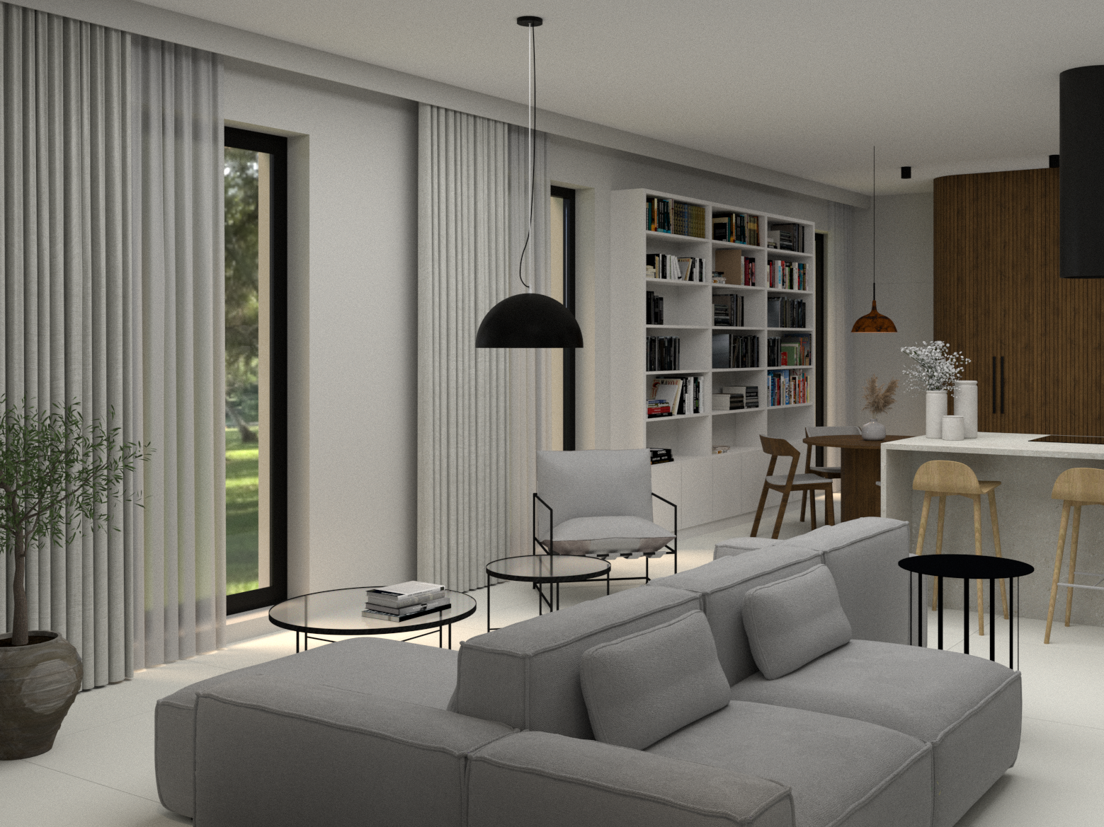 Nowoczesny salon kanapa modułowa